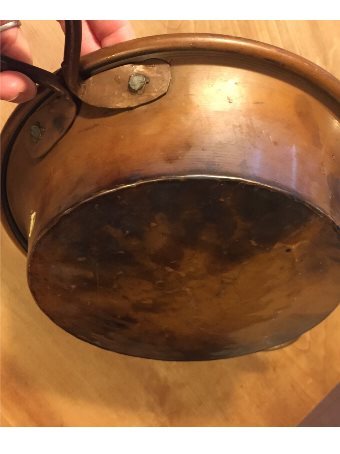 有次ハンマーテクスチャー銅鍋