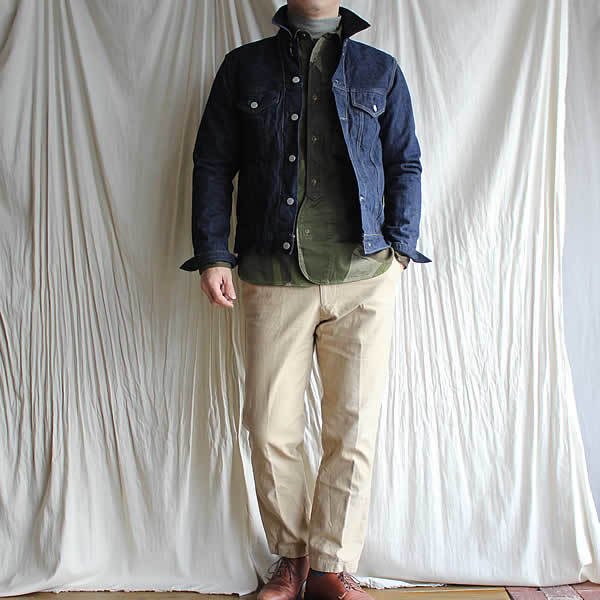 NIGEL CABOURN　(ナイジェルケーボン)　『REVERSIBLE SHIRT (CAMO)』_c0181543_19440210.jpg