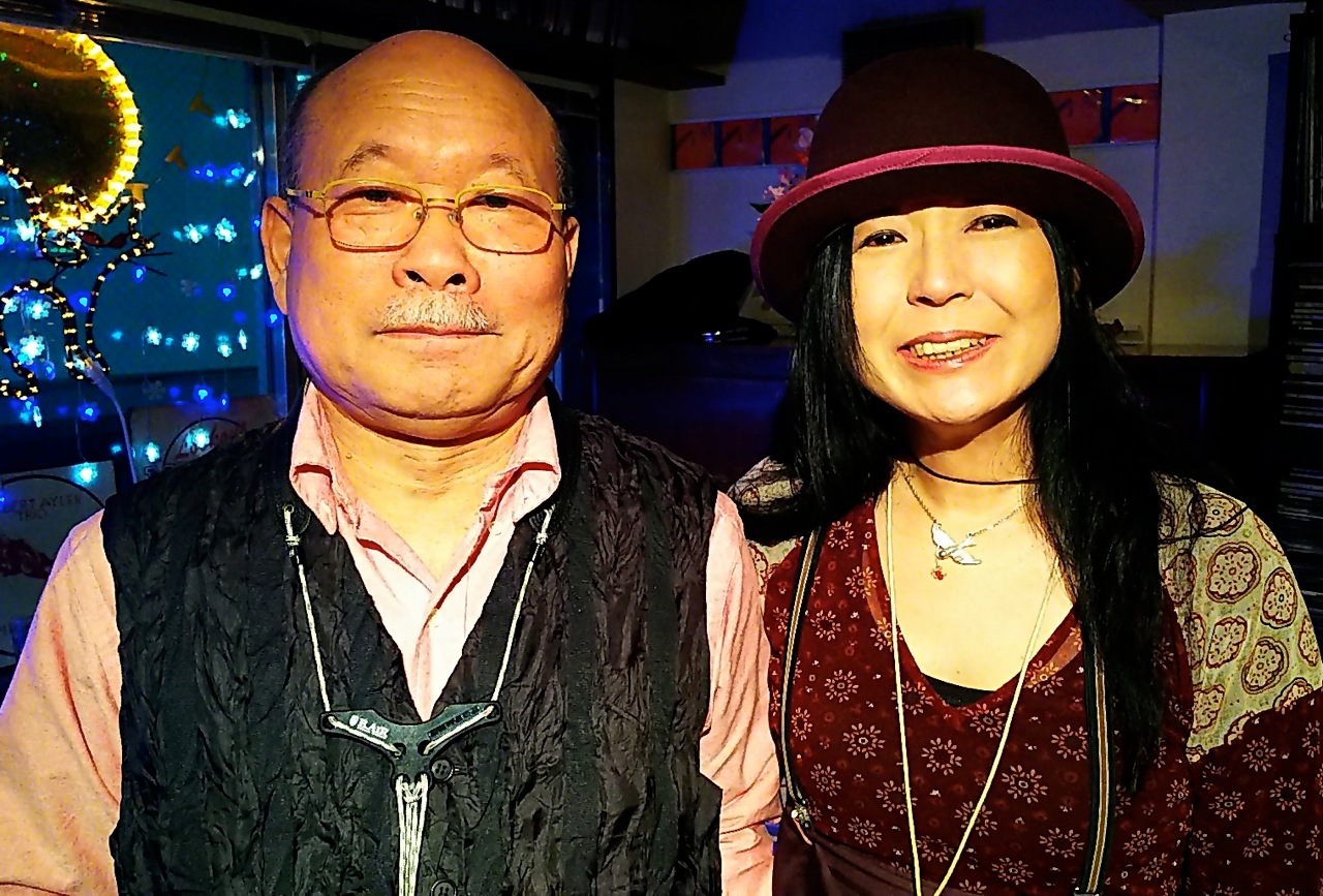 国境なんて瞬間移動ライヴ(坂田明、蜂谷真紀DUO)_d0244370_08253335.jpg