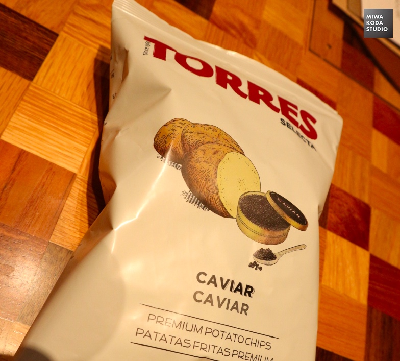 January 26, 2017 キャビアポテトチップス Caviar Potato chips _a0307186_7365213.jpg