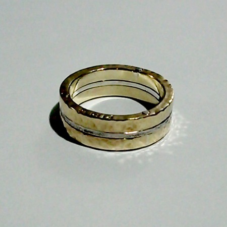 silver & brass,tataki ring ＠ フルオーダー_e0338911_17033380.jpg