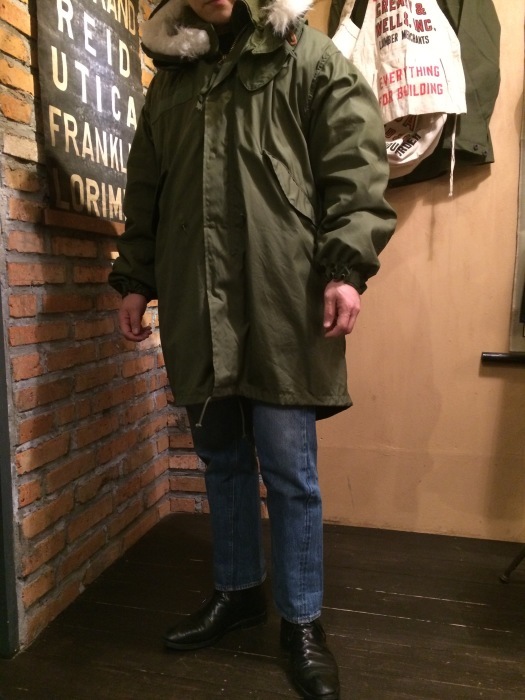 70's U.S. army M-65 fish tail parka : BUTTON UP clothing 70's U.S. army M-65 fish tail parka : BUTTON UP clothing