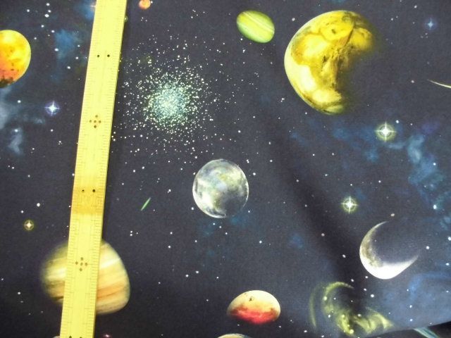 宇宙柄の布 他_d0156706_12325418.jpg