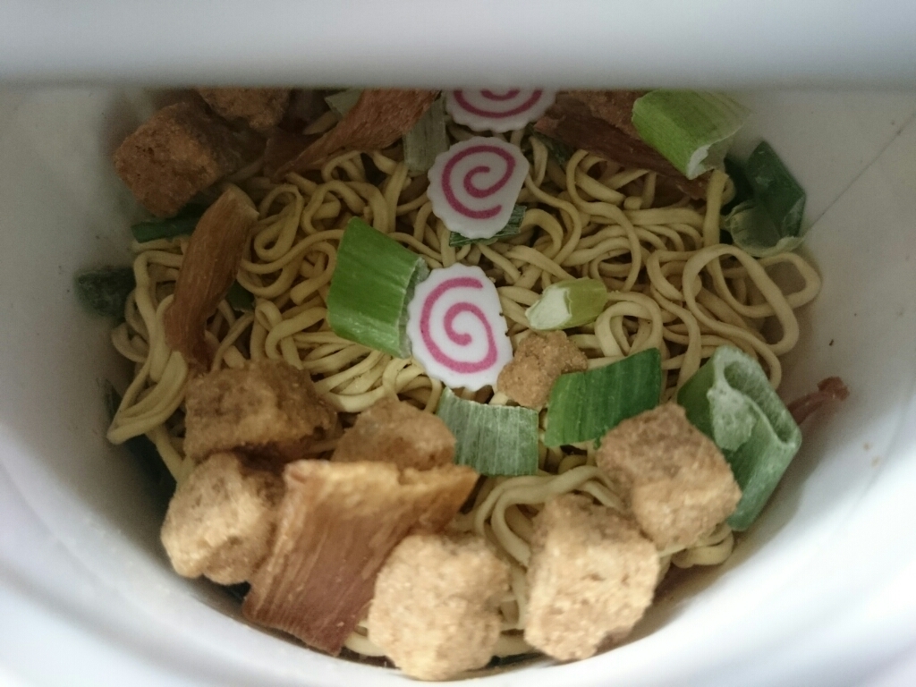 1/27夜勤食  明星×RIZAP  生姜醤油ラーメン & Others_b0042308_02014130.jpg