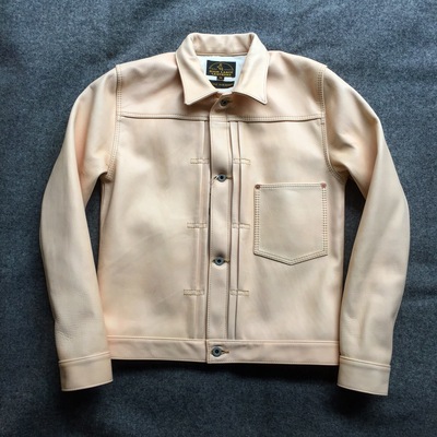 HIGH LARGE LEATHERS [HORSEHIDE JACKET] “Oklahoma City WW II