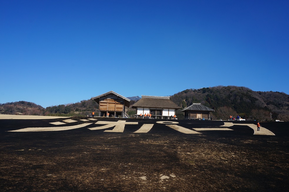 平沢官衙遺跡の芝焼き_b0124462_1203794.jpg