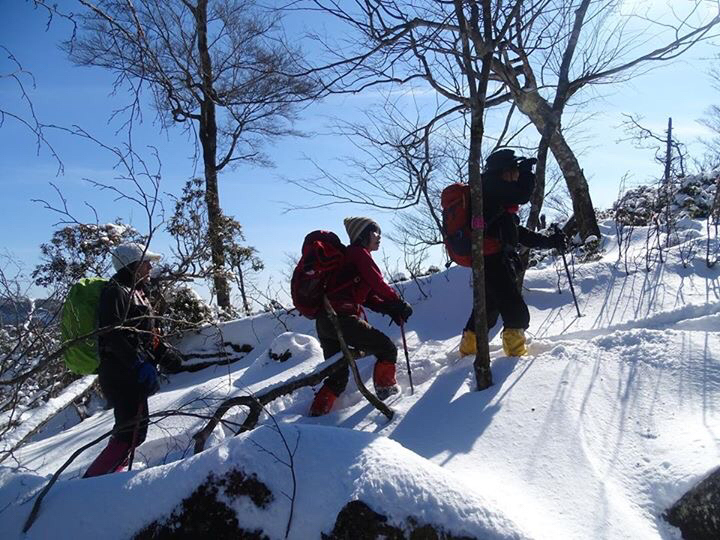 五家荘の山と霧氷 鷹巣山～蕨野山～岩茸山縦走_f0357487_22223603.jpg