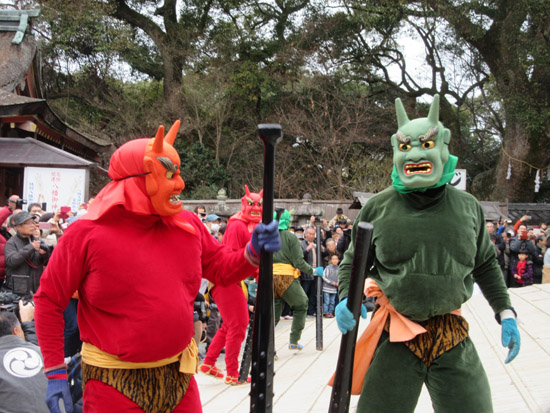 男山八幡宮　鬼やらい神事_e0048413_21212550.jpg