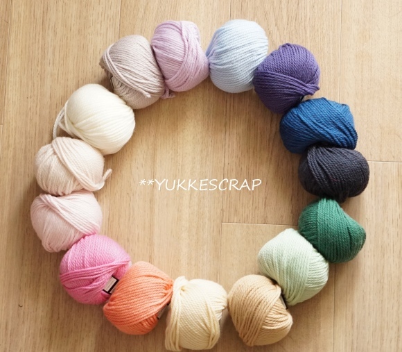 編み物の日々　色合わせの楽しみ　～Spicy Blanket 1～　【くらし部門】_d0348118_11171962.jpg
