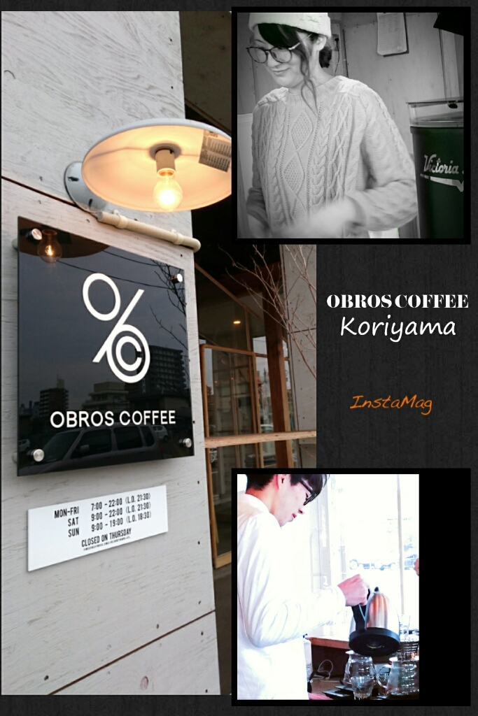 OBROS COFFEE  さんへ♪_c0229025_20494699.jpg