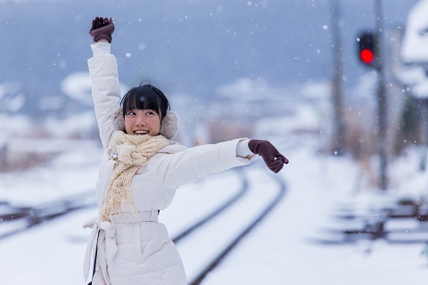 のと鉄道七尾線 能登中島駅 ポートレート ぐまのブログ