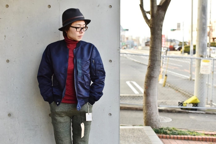 春に。。。某メーカー・別注 素敵なMA-1 (L2-B) JACKET!★!_d0152280_16485459.jpg