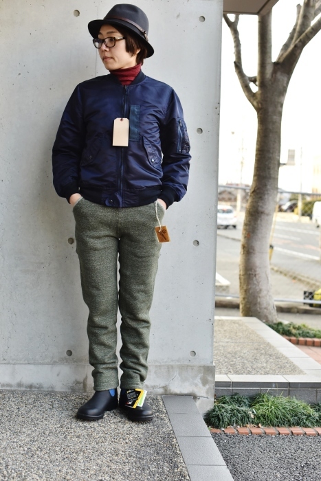 春に。。。某メーカー・別注 素敵なMA-1 (L2-B) JACKET!★!_d0152280_16494160.jpg