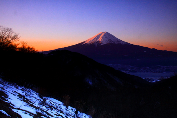 29年1月の富士(33)御坂峠の富士（写真部門）_e0344396_14171095.jpg