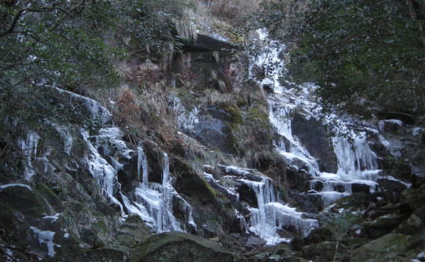 難所ヶ滝・宝満山　2017.01.28_f0196109_22034402.jpg