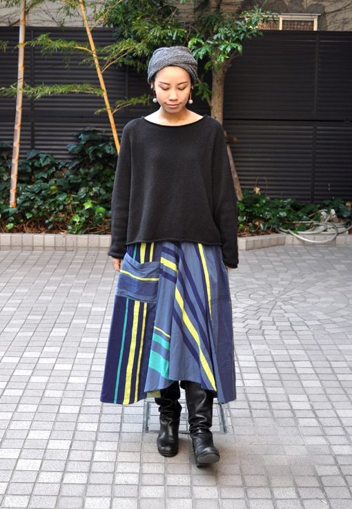 新作の Chotan Skirt / tamaki niime_d0193211_17423651.jpg