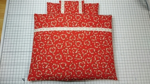 メルちゃんの簡単布団の作り方r 型紙の作り方あり 黒猫屋のにくきゅう