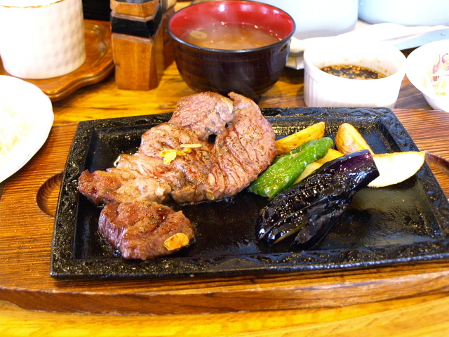 プチレストラン 葡麗紅　その２１(会長ステーキハーフ)_d0153062_11472812.jpg
