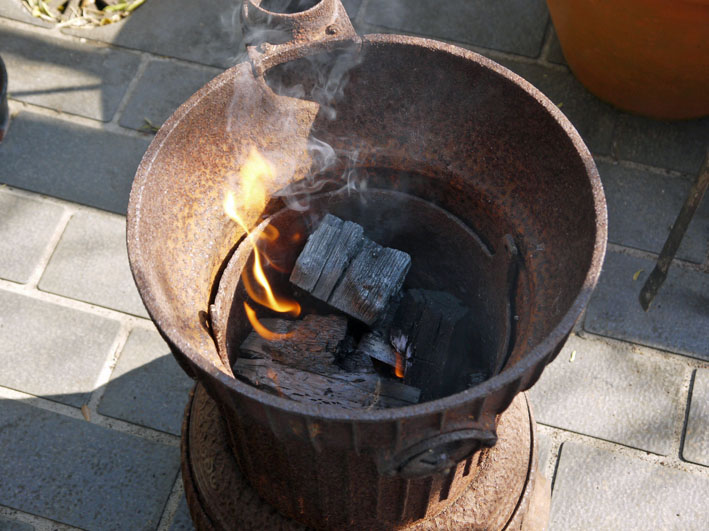 北鎌倉の恵みで乾杯！ねぎまの炭火焼きで新年会1・29_c0014967_1013435.jpg