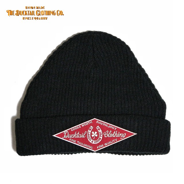 DUCKTAIL CLOTHING \"HORSESHOE\" KNIT CAP_c0187573_1793521.jpg