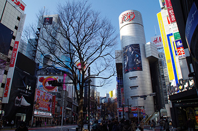 1月30日(月)今日の渋谷109前交差点_b0056983_13572989.jpg