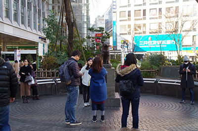 1月30日(月)今日の渋谷109前交差点_b0056983_13573002.jpg
