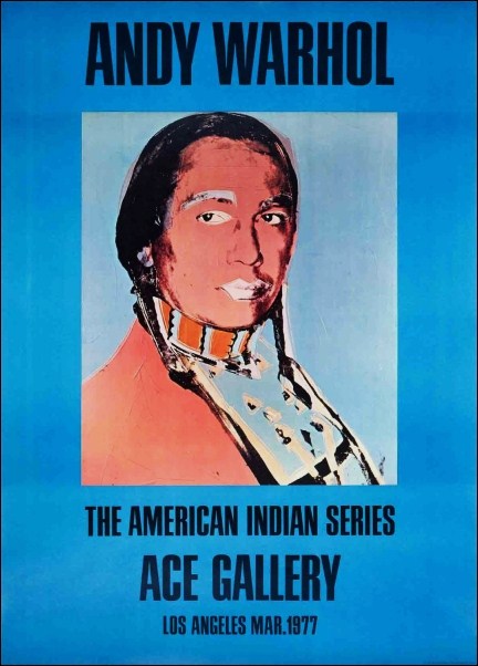 ウォーホルの展覧会図録「The American Indian」（1978）_a0155815_20362991.jpg