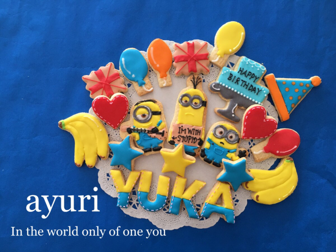 ミニオンズアイシングクッキーセット Ayuria Happy Studio ミニオンズアイシングクッキーセット Ayuria Happy Studio