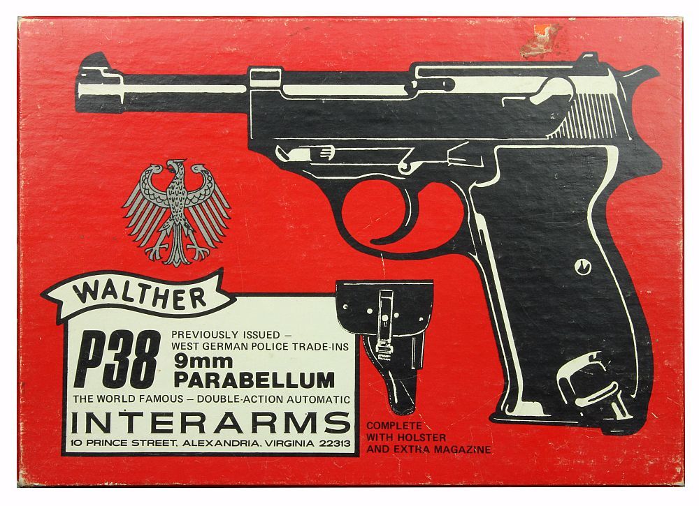 Interarms Walther P.38   販売用紙箱 ＆ マニュアル_e0162444_17040849.jpg