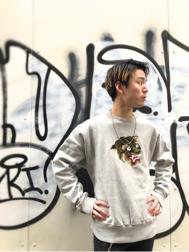 【LOOKER】“Camo Tiger Sweat”!!!_d0227059_14512322.jpg