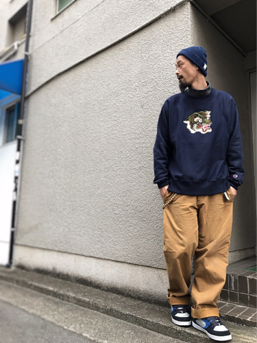 【LOOKER】“Camo Tiger Sweat”!!!_d0227059_23460777.jpg