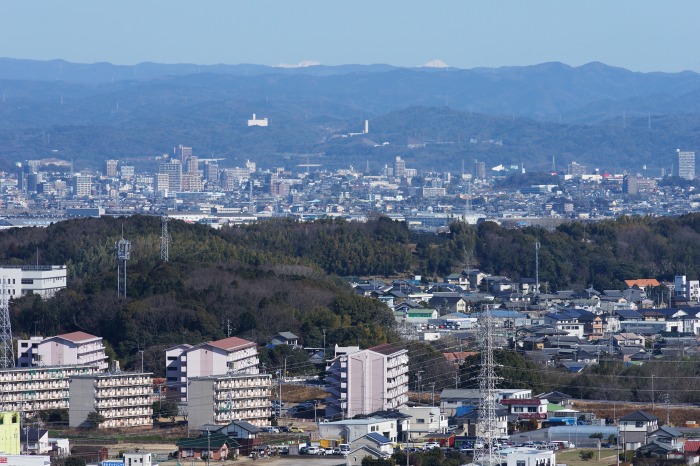 再び西尾市八ツ面山から望める 日本百名山を撮る Turfに魅せられて 写真紀行 再び西尾市八ツ面山から望める 日本百名山を撮る Turfに魅せられて 写真紀行