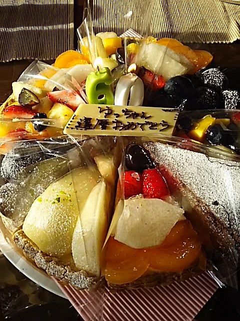 ママしゃんに、沢山のお祝いありがとうございました!(^-^)_f0316507_10583150.jpg