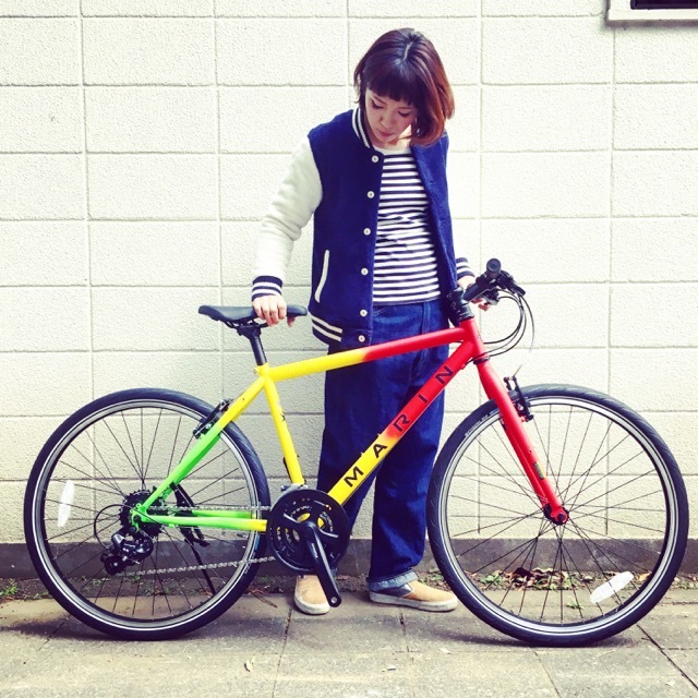 2017 MARINマリン 限定カラー ミュアウッズse おしゃれ自転車 オシャレ自転車 自転車女子 自転車ガール クロスバイク_b0212032_17160032.jpg