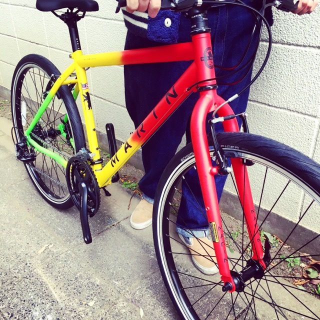 2017 MARINマリン 限定カラー ミュアウッズse おしゃれ自転車 オシャレ自転車 自転車女子 自転車ガール クロスバイク_b0212032_17184040.jpg
