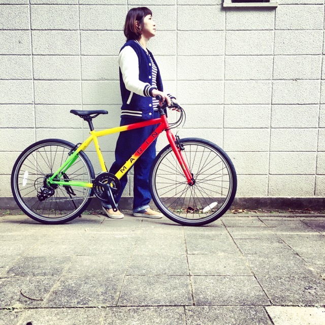 2017 MARINマリン 限定カラー ミュアウッズse おしゃれ自転車 オシャレ自転車 自転車女子 自転車ガール クロスバイク_b0212032_17192438.jpg
