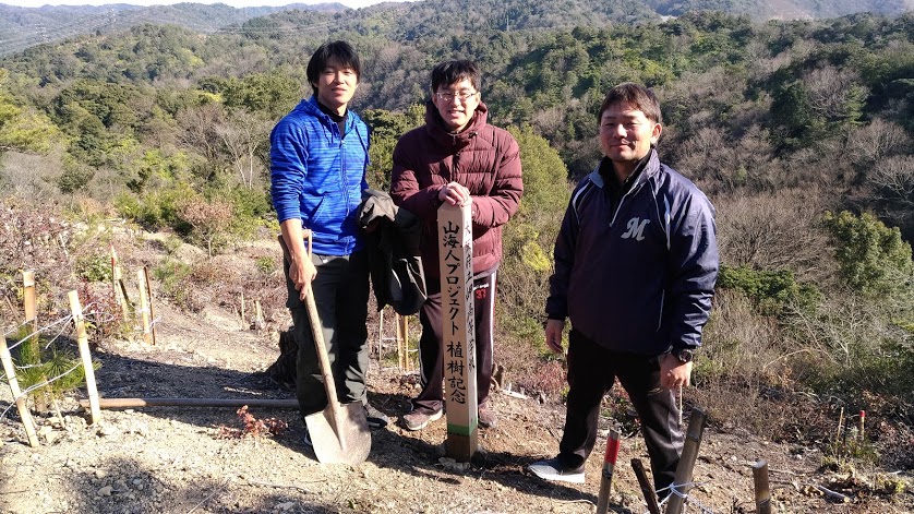 里山活動＆岬高・植樹看板立て　　by　　（ナベサダ）_f0053885_19363812.jpg