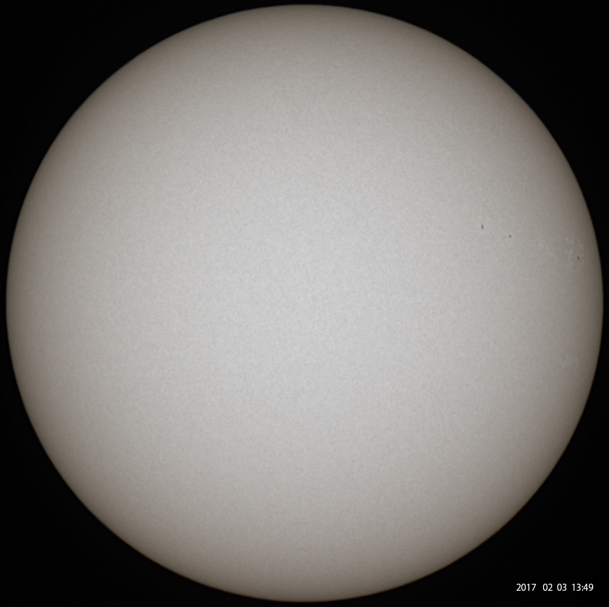 2月3日の太陽_e0174091_15412430.jpg