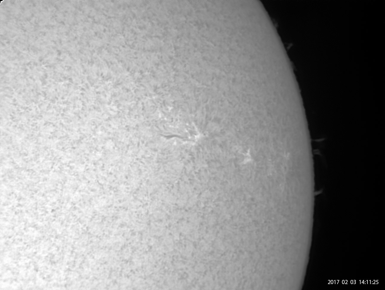 2月3日の太陽_e0174091_15413870.jpg