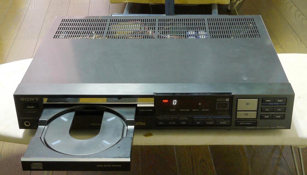 Sony CDプレーヤー CDP-302ES の調整 : 百耳人ライフ Sony CDプレーヤー CDP-302ES の調整 : 百耳人ライフ
