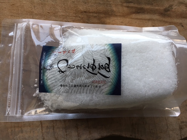 「うまいもの わじまの海塩」_a0120513_012029.jpg