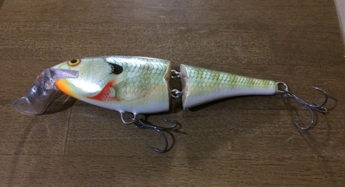 スーパーシャッドラップ リミテッド 釣れるルアー。ラパラスーパー