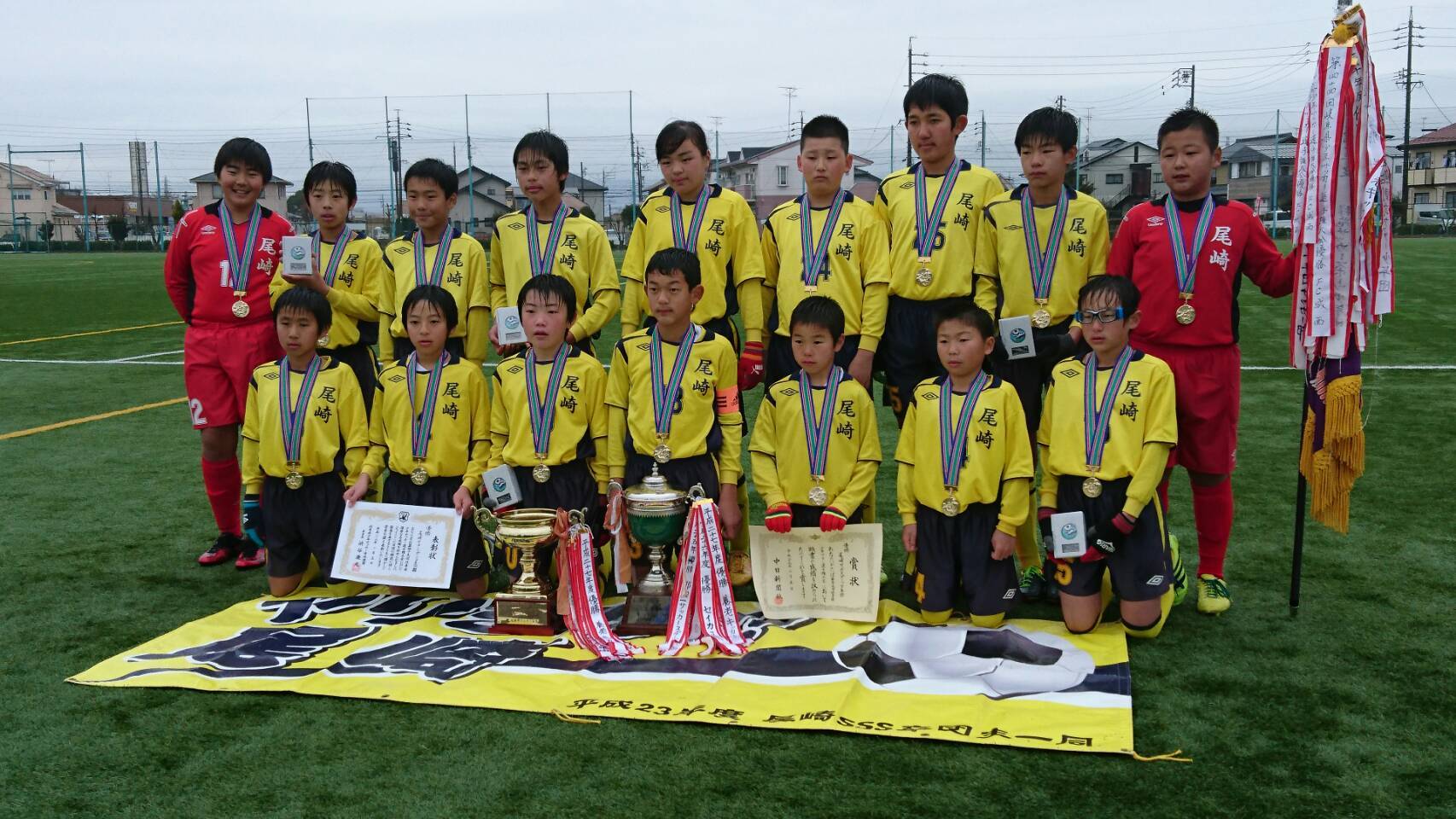 第49回岐阜県少年サッカー選手権大会　決勝トーナメント　_e0017620_14132160.jpg