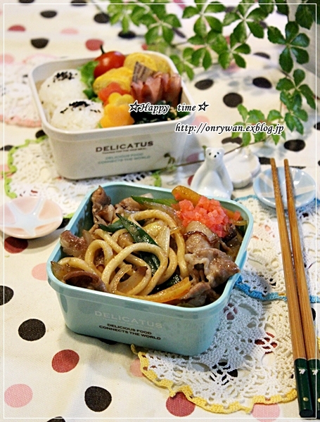 焼きうどん弁当と常備菜作り♪_f0348032_18331689.jpg