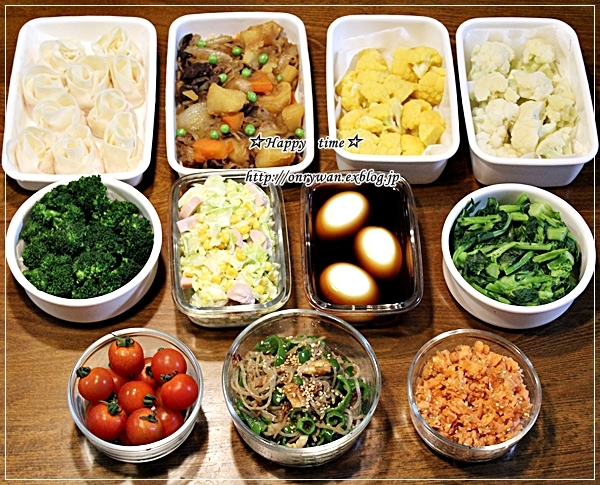 焼きうどん弁当と常備菜作り♪_f0348032_18334757.jpg