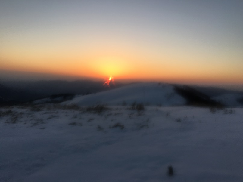 道後山・南斜面登山と雪中キャンプ_d0007657_14544010.jpg