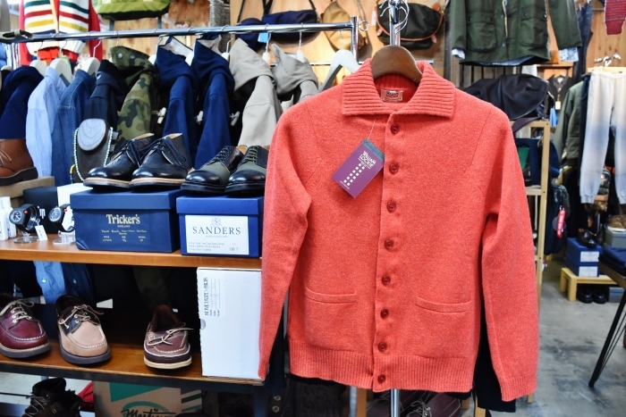 素敵な梅春モノの御紹介です。。。William Lockie ・・・ Lambs WOOL Light CARDIGAN!★!_d0152280_11341200.jpg