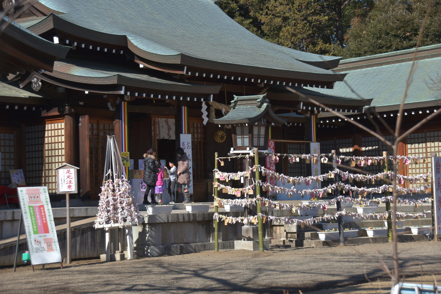 護国神社の雛祭り_b0163381_17011951.jpg