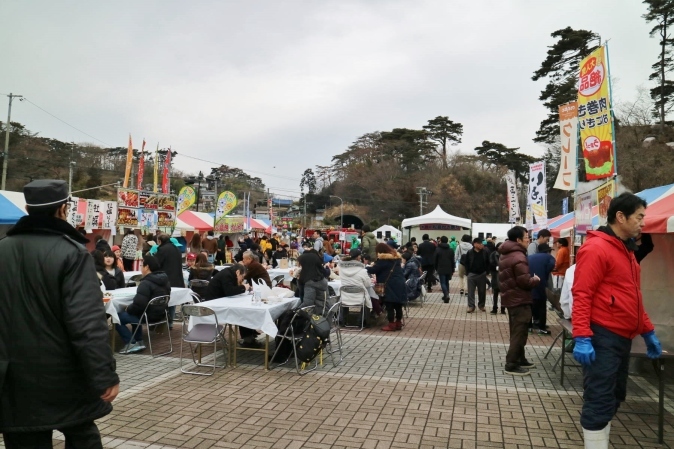 松島かき祭り　２０１７_f0075595_18283793.jpg