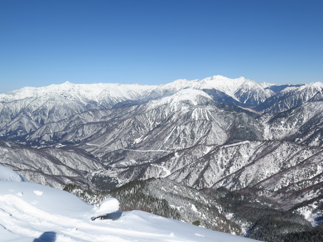 2017年2月4日　猫岳2,581m･大崩山2,523m（岐阜県高山市）_c0116856_19545260.jpg